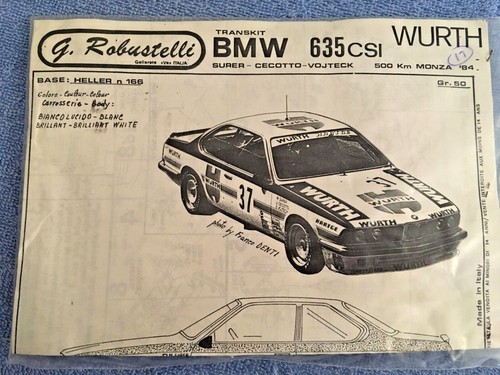 Robustelli bmw 635 - g.,