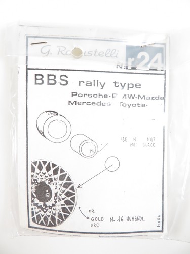 Set cerchi robustelli - 1:43, bbs