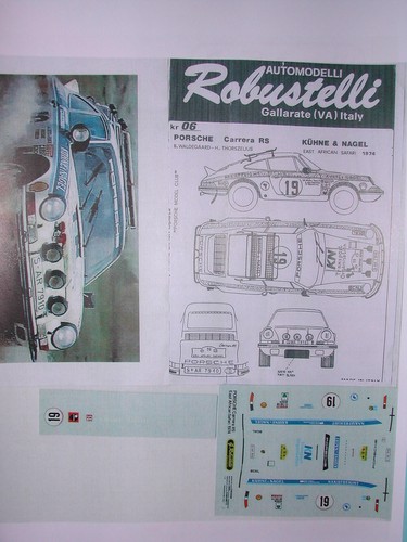 Decal robustelli porsche - robustelli,