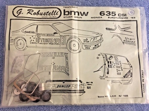 Robustelli bmw 635 csi - g., 1/43
