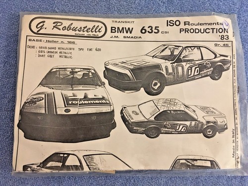 Robustelli bmw 635 csi - 1/43,