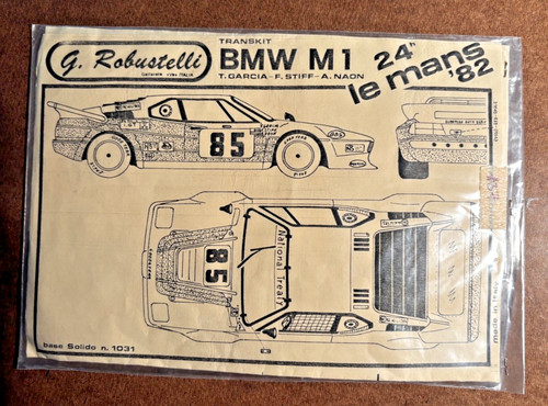 Vintage robustelli 43 bmw - g., 1/43